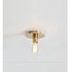 Markslöjd 108541 - Griestu lampa PIATTO 1xE27/40W/230V zelta