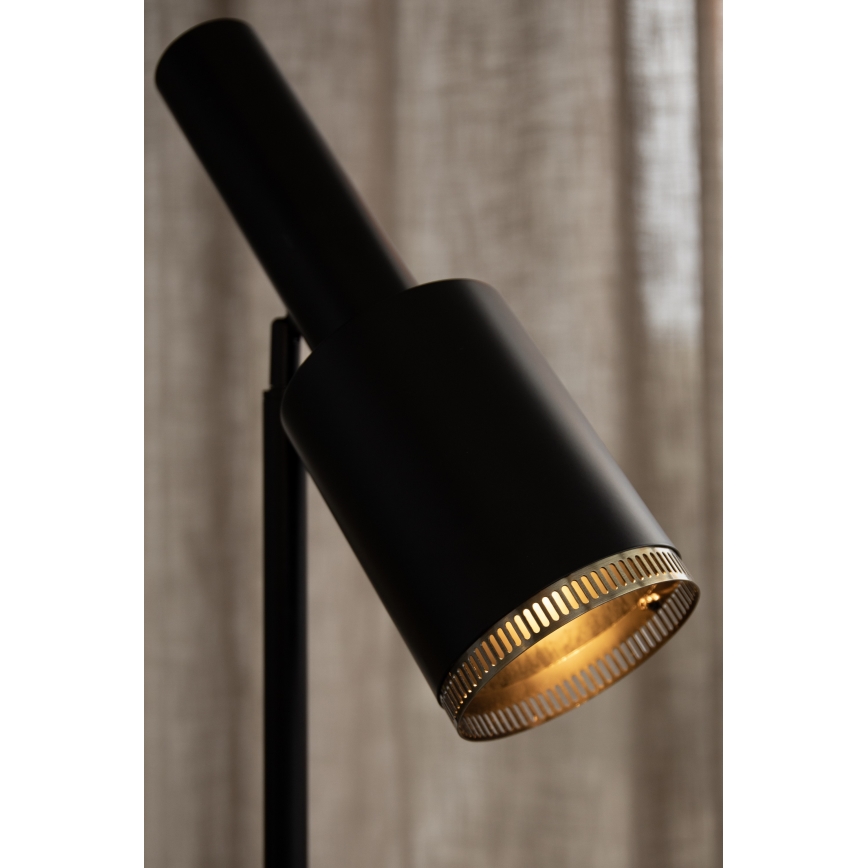 Markslöjd 108542 - Grīdas stāvlampa OZZY 1xE27/40W/230V melna