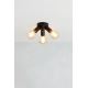 Markslöjd 108549 - Griestu lampa MAZZO 3xE27/40W/230V melna