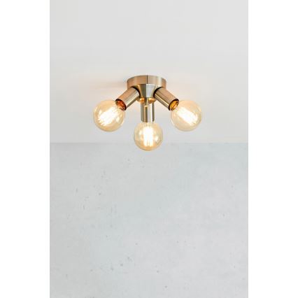 Markslöjd 108551 - Griestu lampa MAZZO 3xE27/40W/230V matēts hroms