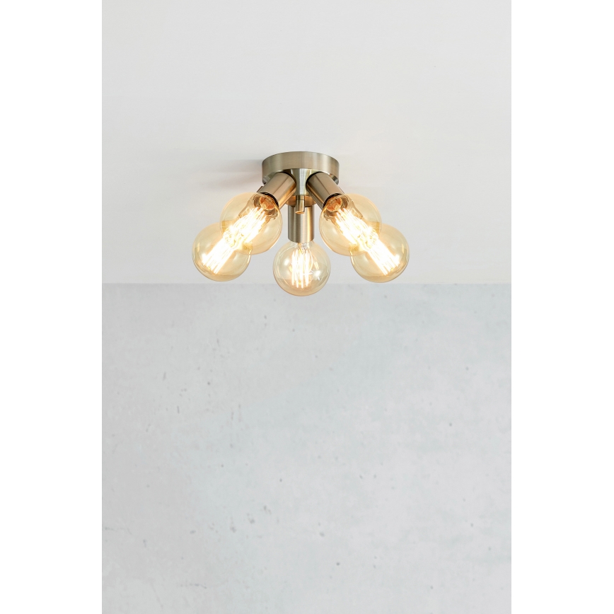 Markslöjd 108554 - Griestu lampa MAZZO 5xE27/40W/230V matēts hroms