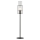 Markslöjd 108556 - Galda lampa TUBO 1xE14/40W/230V 65 cm melna/caurspīdīga