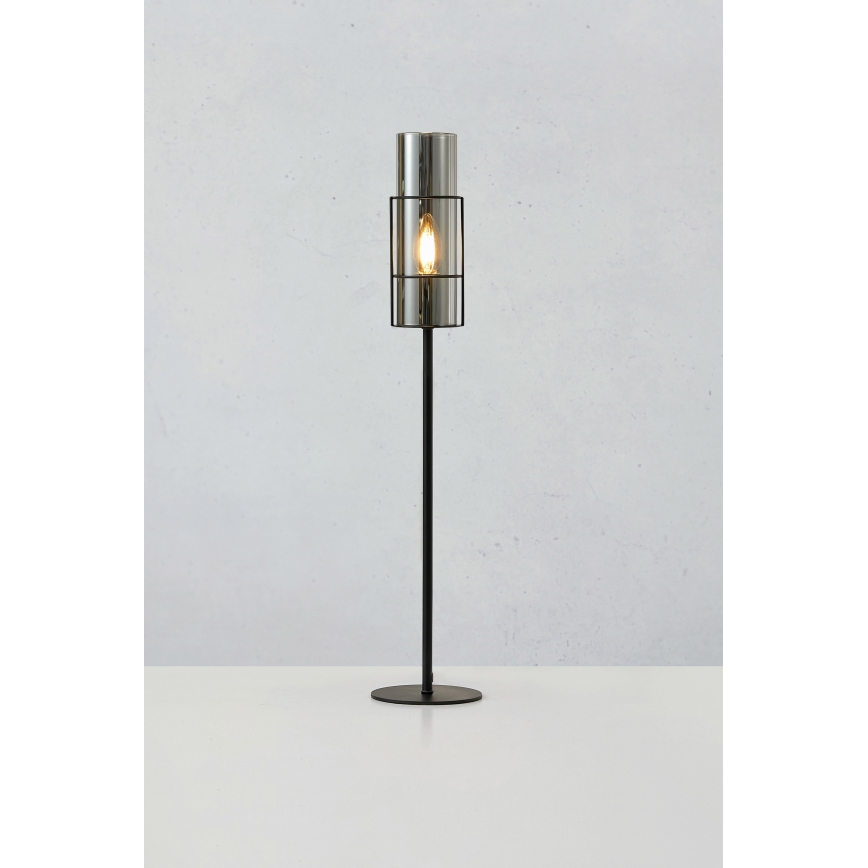 Markslöjd 108560 - Galda lampa TORCIA 1xE14/40W/230V 65 cm melna
