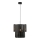 Markslöjd 108581 - Lustra ar auklu VIENTO 1xE27/40W/230V melna