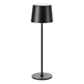 Markslöjd 108653 - LED Aptumšojama uzlādējama lampa FIORE LED/2W/5V IP44 38 cm melna