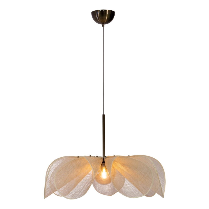 Markslöjd 108661 - Lustra ar auklu STYRKA 1xE27/40W/230V d. 75 cm bēša