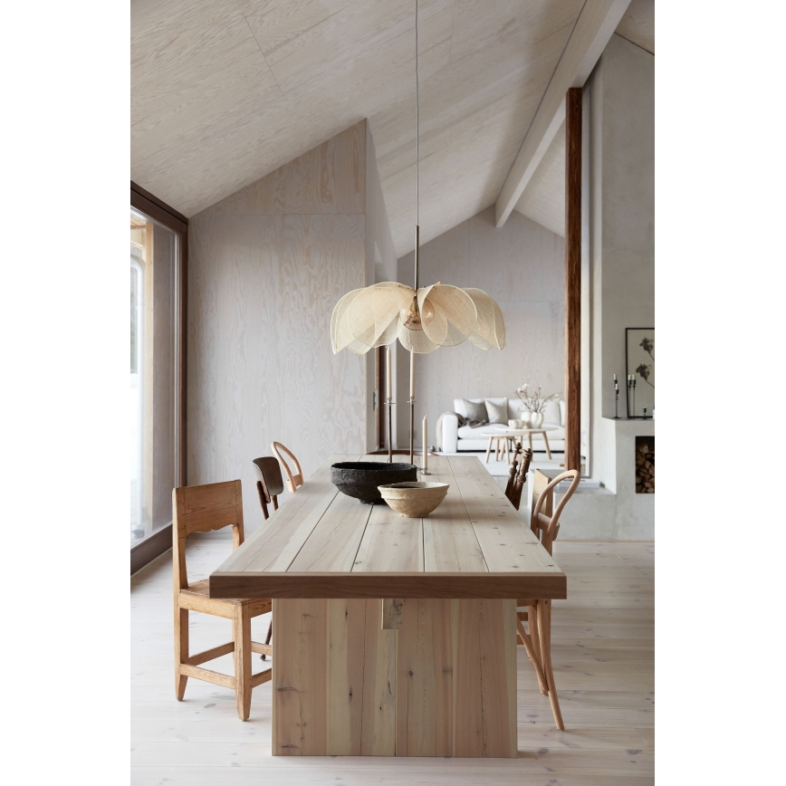 Markslöjd 108661 - Lustra ar auklu STYRKA 1xE27/40W/230V d. 75 cm bēša