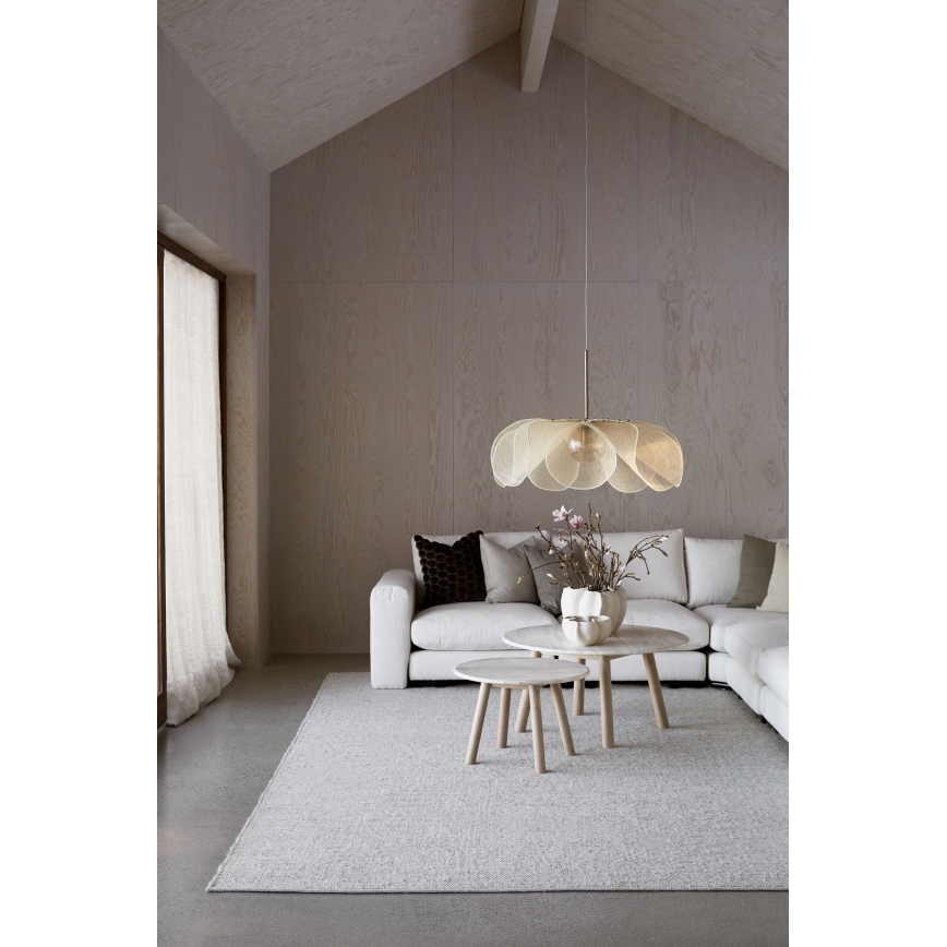 Markslöjd 108661 - Lustra ar auklu STYRKA 1xE27/40W/230V d. 75 cm bēša