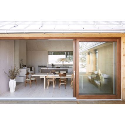 Markslöjd 108661 - Lustra ar auklu STYRKA 1xE27/40W/230V d. 75 cm bēša