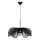 Markslöjd 108662 - Lustra ar auklu STYRKA 1xE27/40W/230V d. 75 cm melna