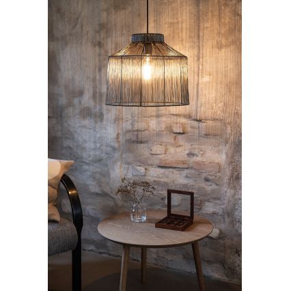 Markslöjd 108667 - Lustra ar auklu CAPANNA 1xE27/40W/230V misiņš