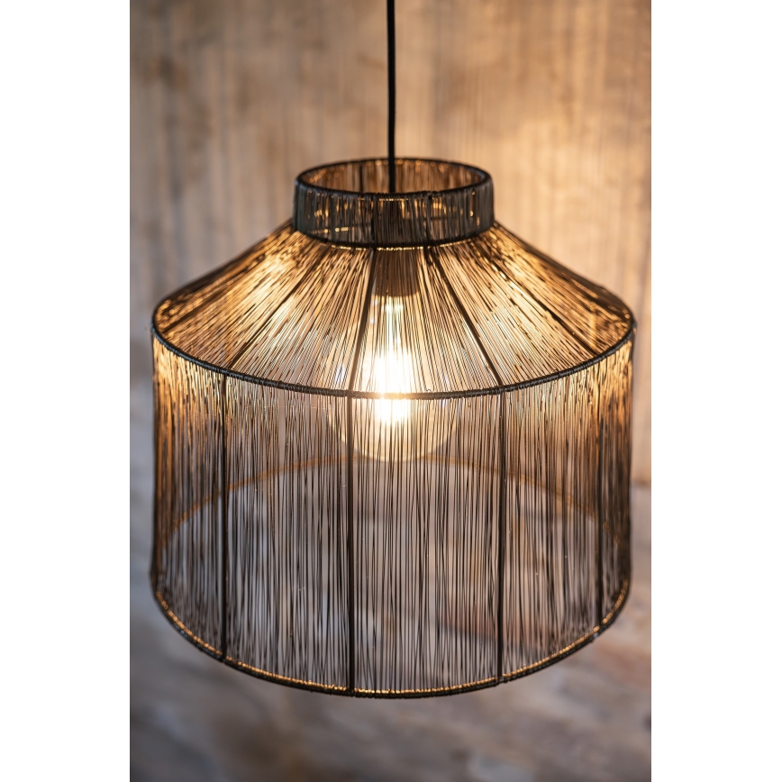 Markslöjd 108667 - Lustra ar auklu CAPANNA 1xE27/40W/230V misiņš