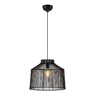 Markslöjd 108668 - Lustra ar auklu CAPANNA 1xE27/40W/230V melna