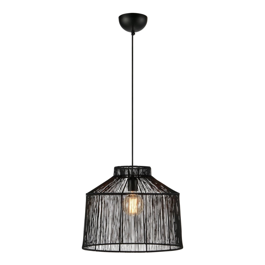 Markslöjd 108668 - Lustra ar auklu CAPANNA 1xE27/40W/230V melna