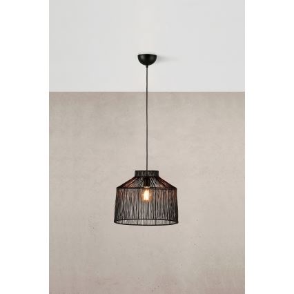 Markslöjd 108668 - Lustra ar auklu CAPANNA 1xE27/40W/230V melna