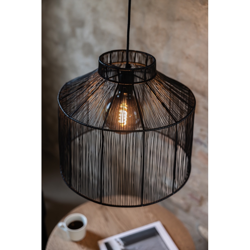 Markslöjd 108668 - Lustra ar auklu CAPANNA 1xE27/40W/230V melna