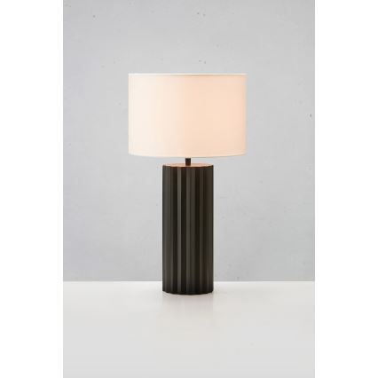 Markslöjd 108670 - Galda lampa HASHIRA 1xE27/40W/230V balta/melna