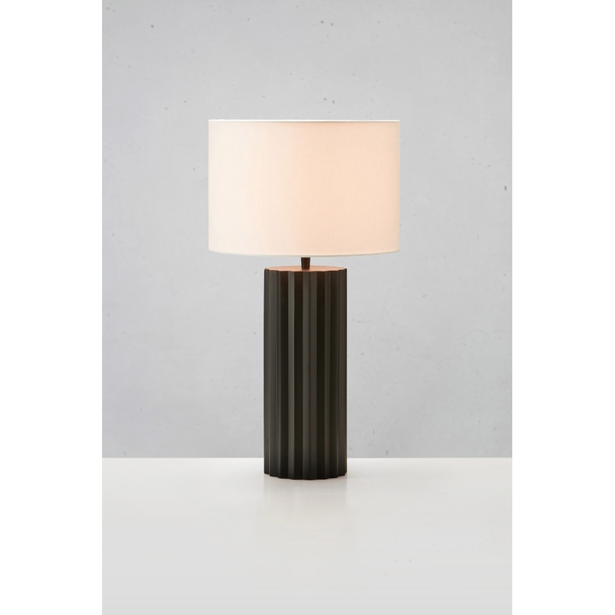 Markslöjd 108670 - Galda lampa HASHIRA 1xE27/40W/230V balta/melna