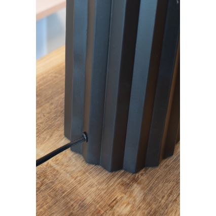 Markslöjd 108670 - Galda lampa HASHIRA 1xE27/40W/230V balta/melna