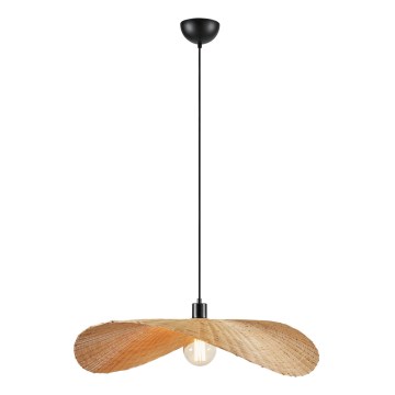 Markslöjd 108677 - Lustra ar auklu RAYO 1xE27/40W/230V bēša/bambusa