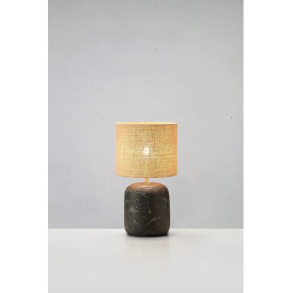 Markslöjd 108683 - Galda lampa MONTAGNA 1xE14/40W/230V 32 cm bēša/melna