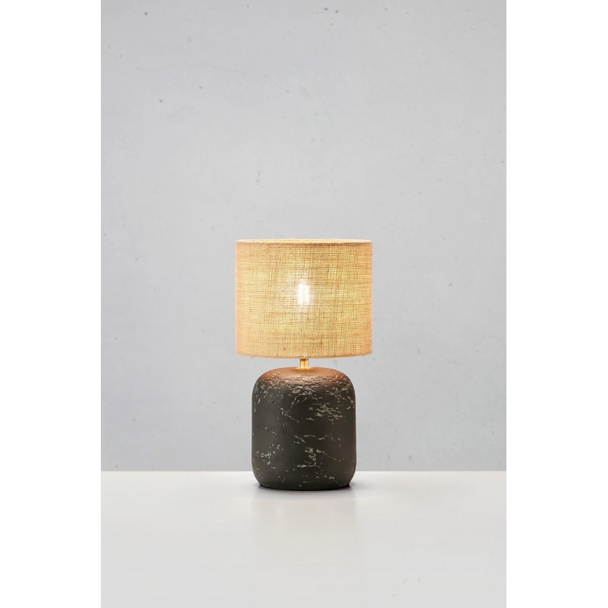 Markslöjd 108684 - Galda lampa MONTAGNA 1xE14/40W/230V 45 cm bēša/melna