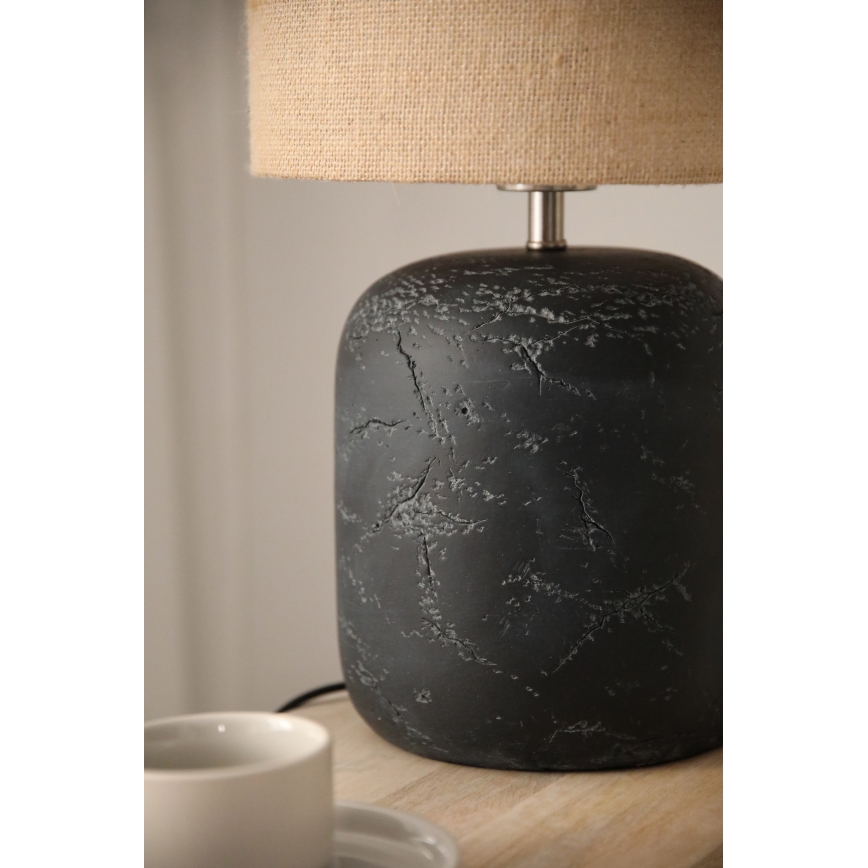 Markslöjd 108684 - Galda lampa MONTAGNA 1xE14/40W/230V 45 cm bēša/melna
