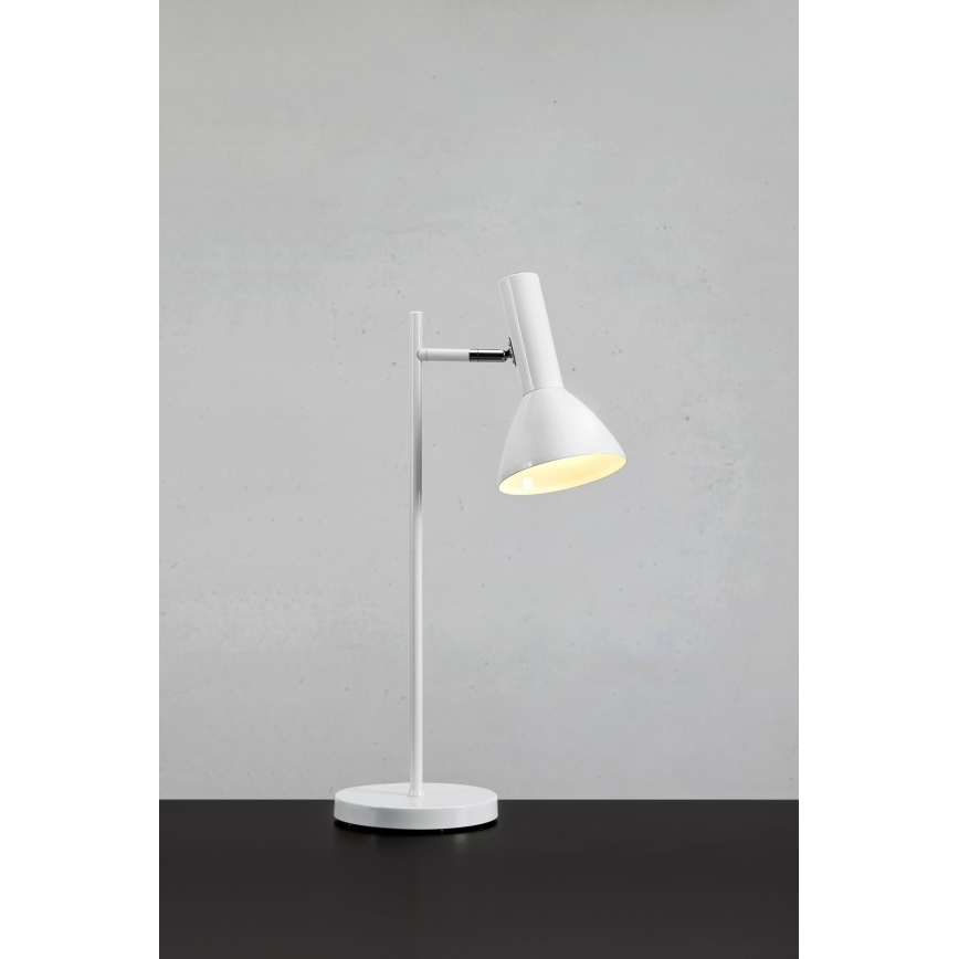 Markslöjd 108688 - Galda lampa METRO 1xE27/40W/230V balta