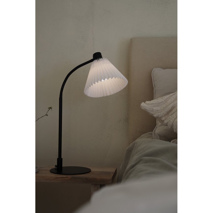 Markslöjd 108697 - Galda lampa MIRA 1xE14/40W/230V melna/balta
