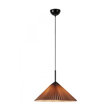 Markslöjd 108709 - Lustra ar auklu PLISADO 1xE27/40W/230V d. 50 cm pelēka