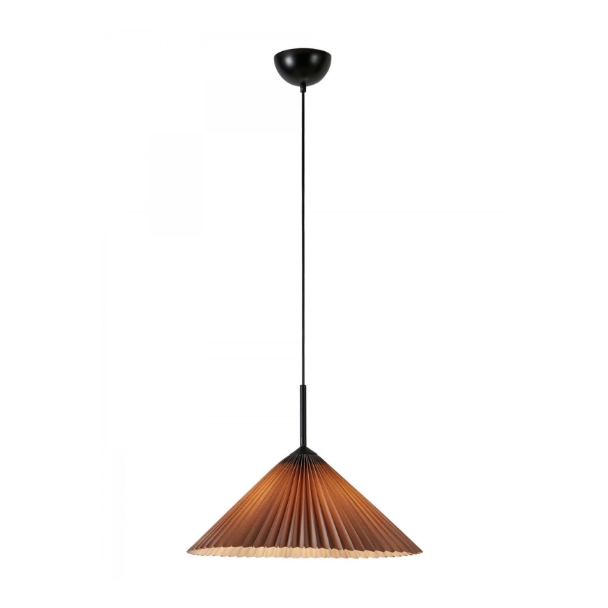 Markslöjd 108709 - Lustra ar auklu PLISADO 1xE27/40W/230V d. 50 cm pelēka