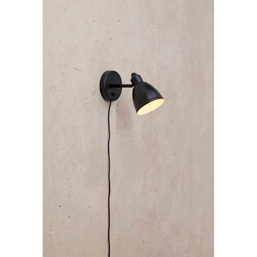 Markslöjd 108712 - Sienas lampa STORY 1xE14/40W/230V melna