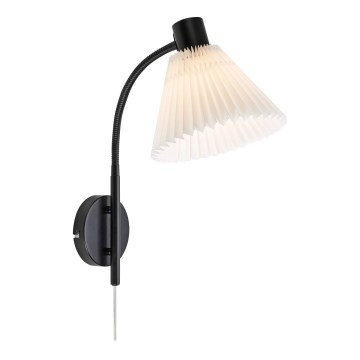 Markslöjd 108752 - Sienas lampa MIRA 1xE14/40W/230V melna/balta
