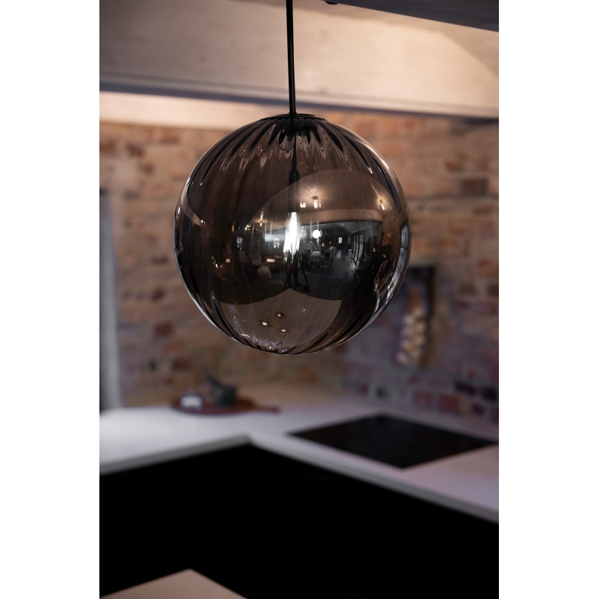 Markslöjd 108762 - Lustra ar auklu FENGARI 1xE14/40W/230V melna