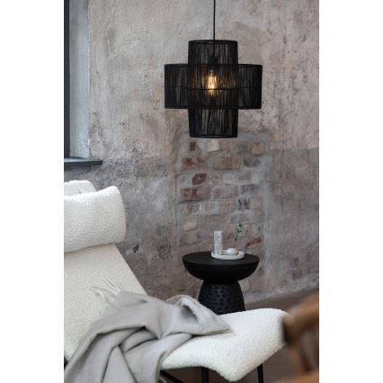 Markslöjd 108766 - Lustra ar auklu SOGA 1xE27/40W/230V melna