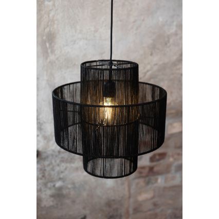 Markslöjd 108766 - Lustra ar auklu SOGA 1xE27/40W/230V melna