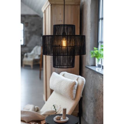 Markslöjd 108766 - Lustra ar auklu SOGA 1xE27/40W/230V melna