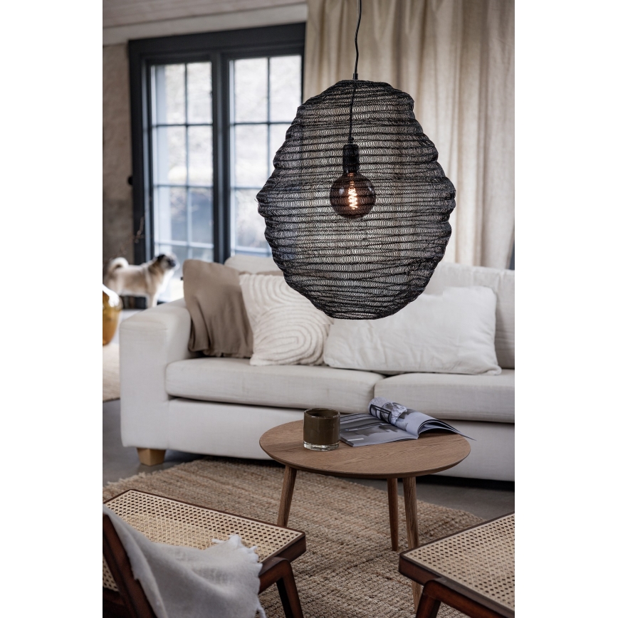 Markslöjd 108772 - Lustra ar auklu TAZZA 1xE27/40W/230V melna