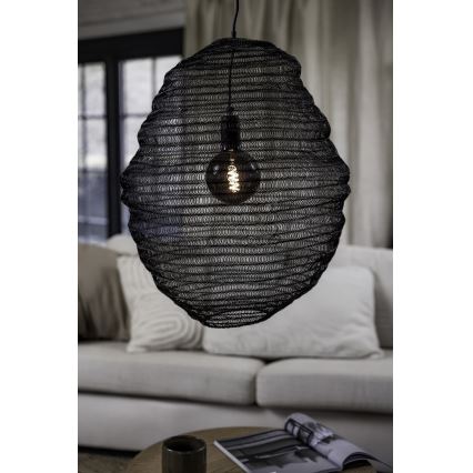 Markslöjd 108772 - Lustra ar auklu TAZZA 1xE27/40W/230V melna