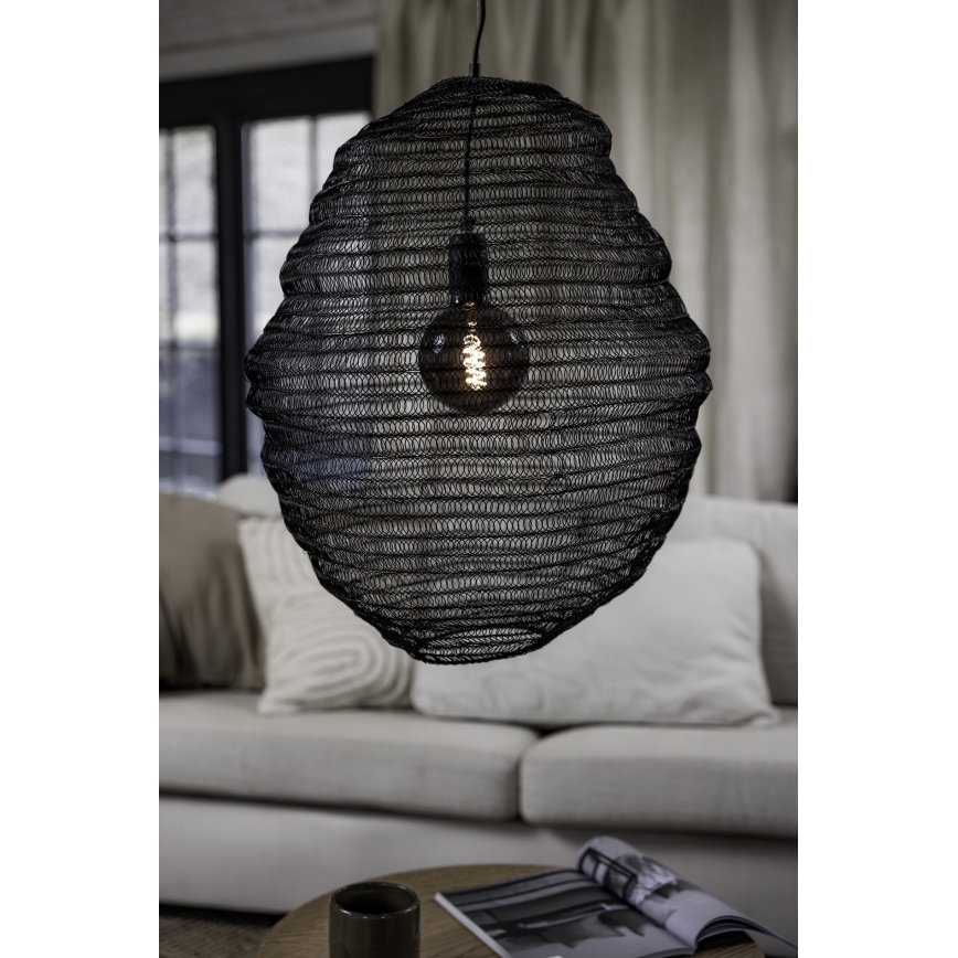 Markslöjd 108772 - Lustra ar auklu TAZZA 1xE27/40W/230V melna
