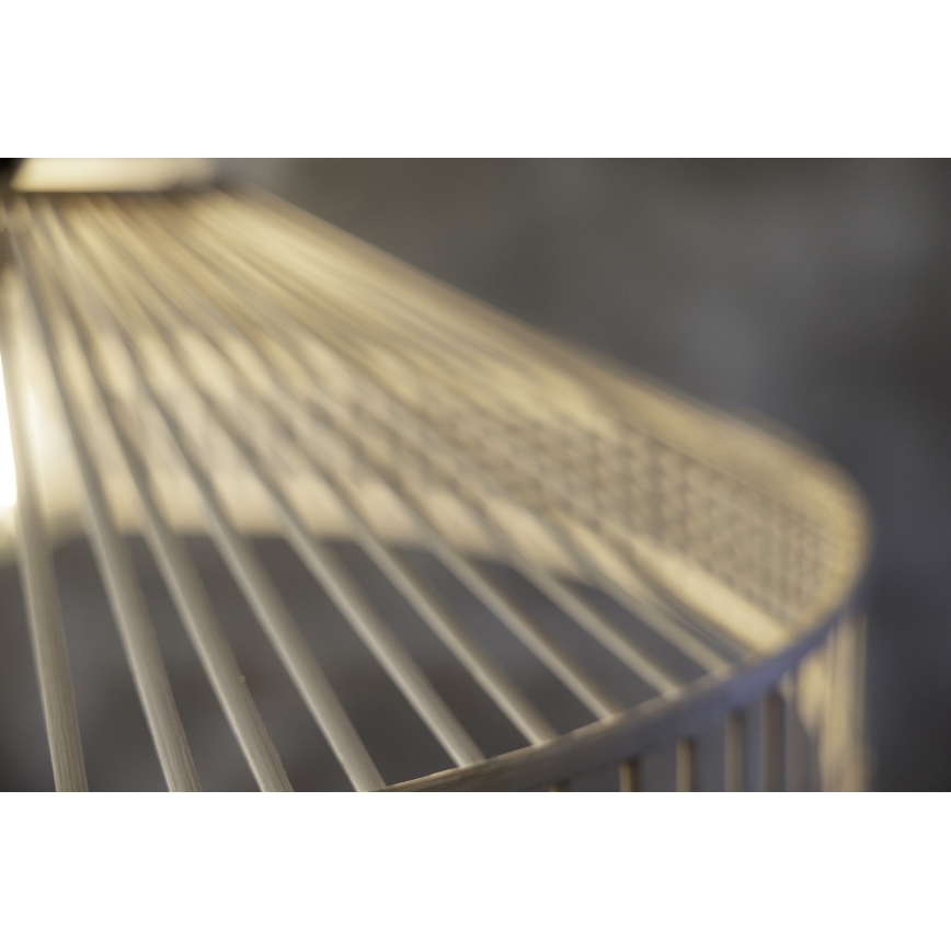 Markslöjd 108783 - Lustra ar auklu TAPA 1xE27/40W/230V bēša/bambusa