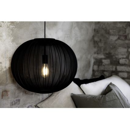 Markslöjd 108791 - Lustra ar auklu FORENCE 1xE27/40W/230V d. 50 cm melna
