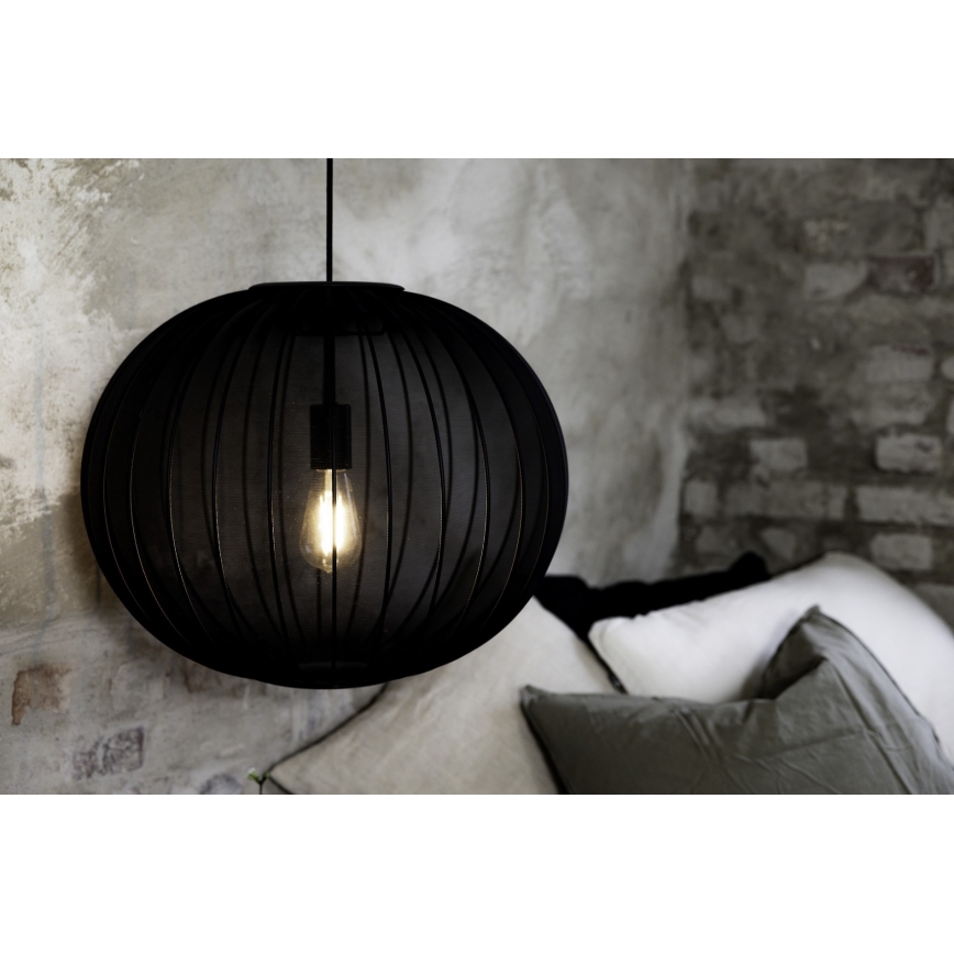 Markslöjd 108791 - Lustra ar auklu FORENCE 1xE27/40W/230V d. 50 cm melna