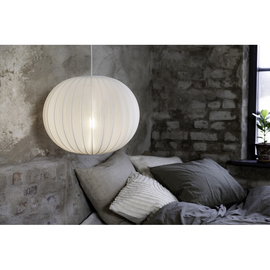 Markslöjd 108792 - Lustra ar auklu FORENCE 1xE27/40W/230V d. 50 cm balta
