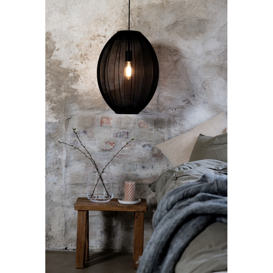 Markslöjd 108795 - Lustra ar auklu FLORENCE 1xE27/40W/230V melna