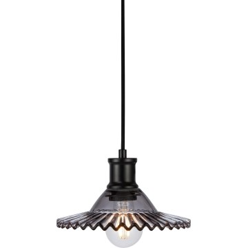 Markslöjd 108854 - Lustra ar auklu NOVIA 1xE27/40W/230V melna/dūmakains