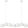Markslöjd 108859 - Lustra ar auklu CUPOLO 7xE14/40W/230V balta