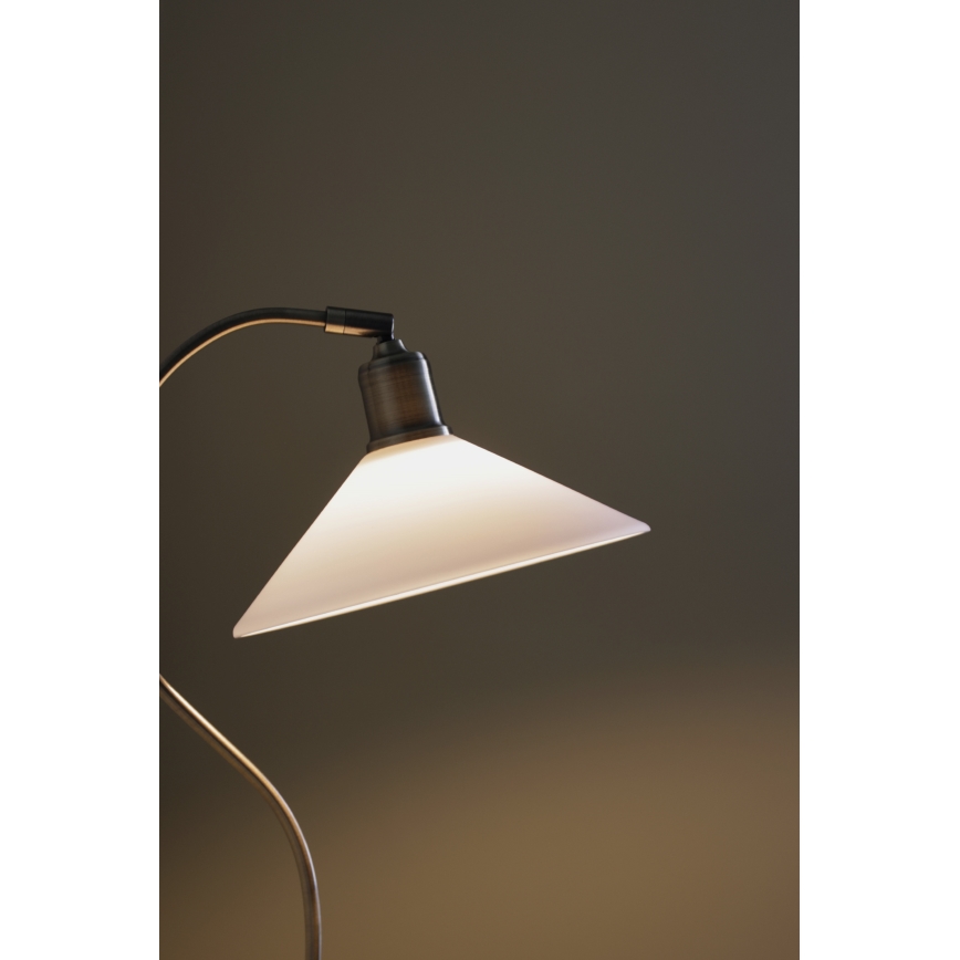 Markslöjd 108863 - Galda lampa VELA 1xE27/40W/230V misiņš/balta