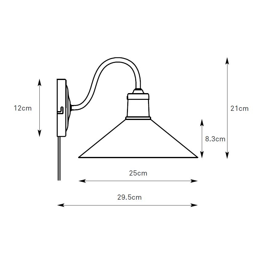 Markslöjd 108866 - Sienas lampa VELA 1xE27/40W/230V misiņš/zaļa