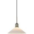 Markslöjd 108867 - Lustra ar auklu VELA 1xE27/40W/230V misiņš/balta